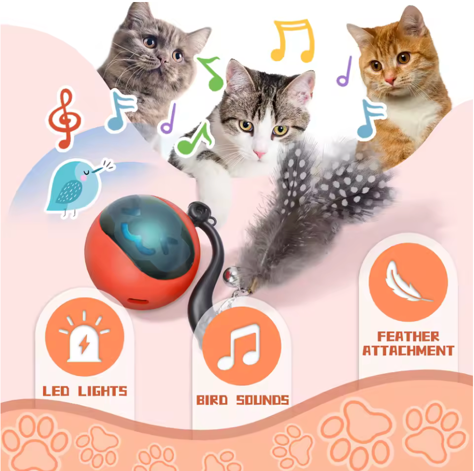 PawJoy Smart Chase Ball